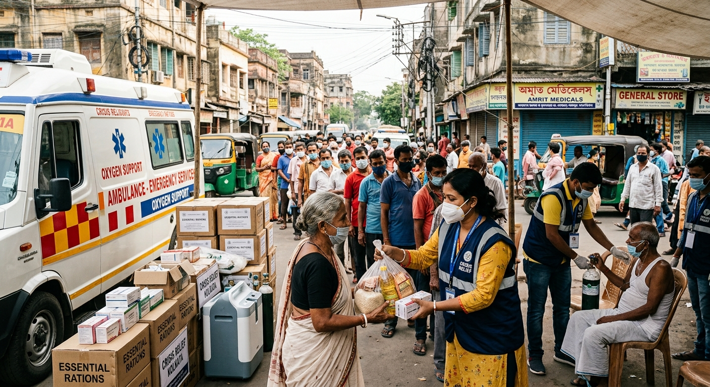 Food and relief distribution